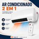 Ar Condicionado Portátil 2 em 1 - Bivolt